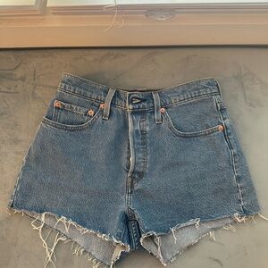 Levi's Classic Blue Jean Shorts